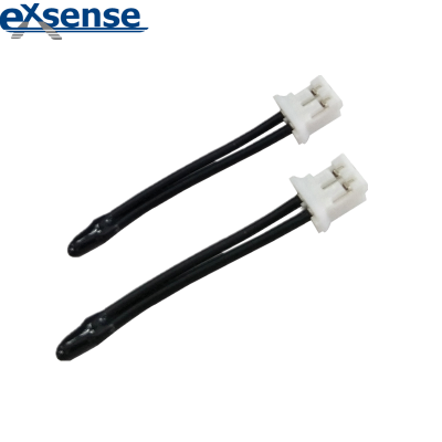 NTC Power Thermistor 10 Ohms Thermistor 8k Car Battery Black Epoxy NTC Temperature Sensor